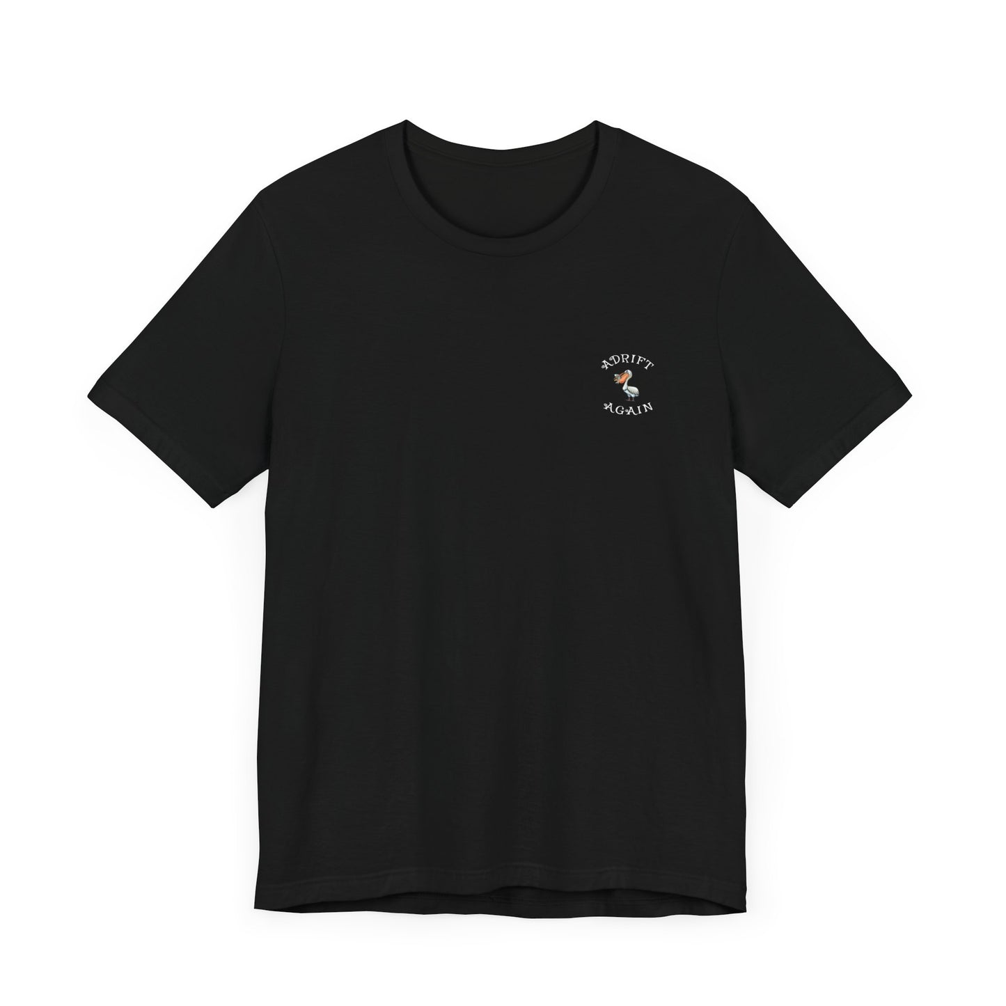 The Millennium Pelican Unisex Jersey Short Sleeve Tee  (White & Black)