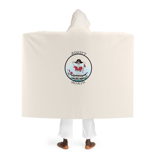 The Loose Cork Hooded Sherpa Fleece Blanket