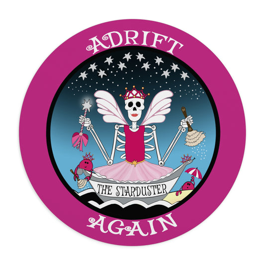 The Starduster Mouse Pad in Pink