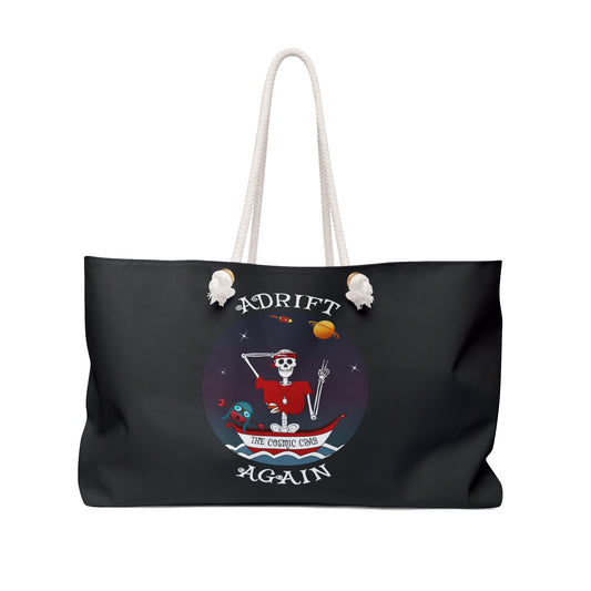 The Cosmic Crab Canvas Tote (Black or White)