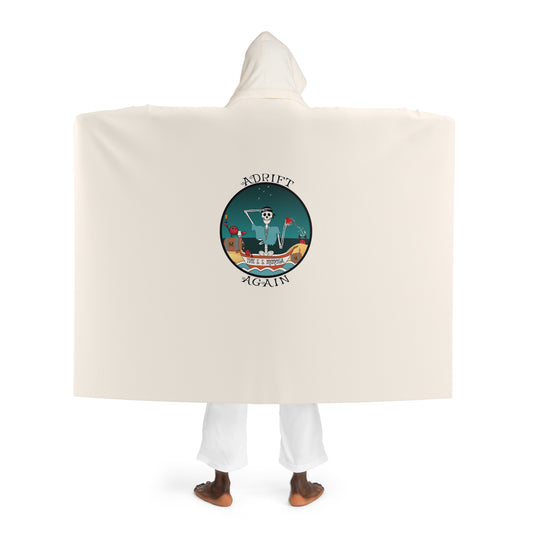 The S. S. Mimosa Hooded Sherpa Fleece Blanket