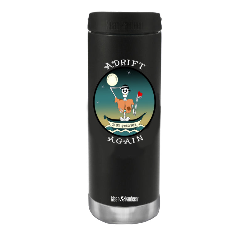 I Love You To The Moon & Back, Klean Kanteen, Black