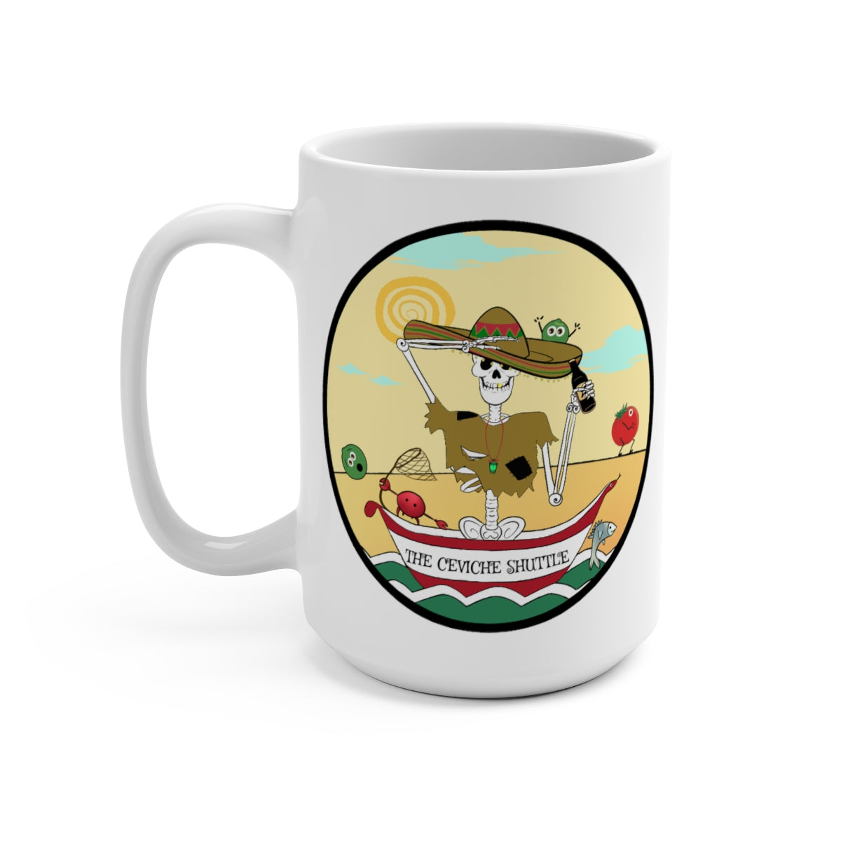 The Ceviche Shuttle 15 oz Mug