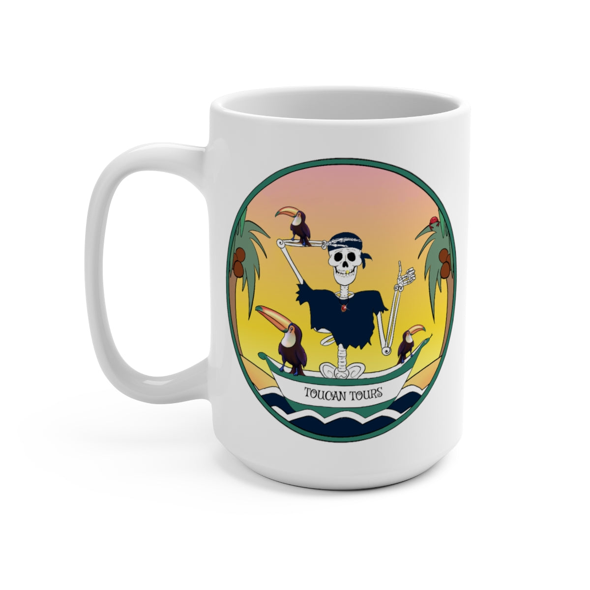 Toucan Tours 15 oz Mug