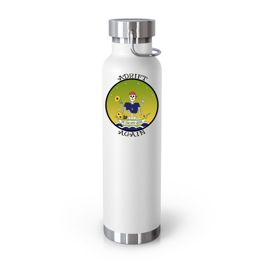 The Star Seed Queen 22 oz Water Bottle, Dual Wall, Stainless Steel, In Navy or White